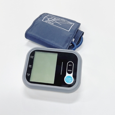Digital 40 Bpm Arm Blood Pressure Monitor Plastic Cuffs