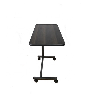 71.5cm Detachable Height Adjustable Hospital Bed Table Disabled Overbed Desk On Wheels