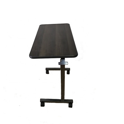 71.5cm Detachable Height Adjustable Hospital Bed Table Disabled Overbed Desk On Wheels