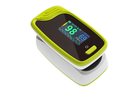 Waveform Home Oxygen Saturation Monitor Professional ABS Finger Blood Pressure