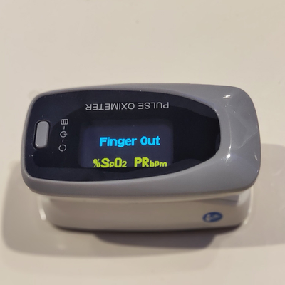 PR PI Fingertip Pulse Oximeter Blood Oxygen Saturation Monitor With Pulse Rate Spo2 Home
