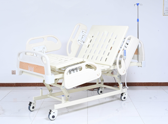 CE Approved Electric Hospital Nursing Bed 3 Function ABS Endboard 200KG Load