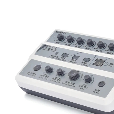 6 Channel Meridian Electric Acupuncture Machine Output Patch Massager With LED Screen