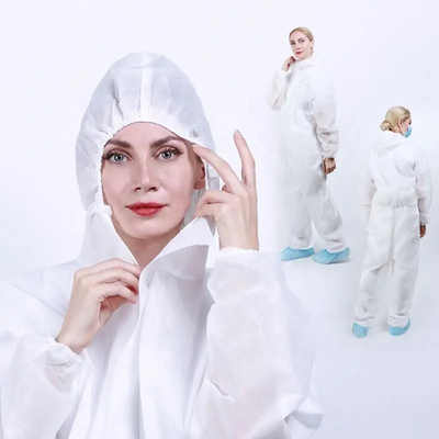 Waterproof Disposable Infection Control Suits Safety Protective Non Woven Isolation Gown