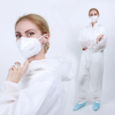 Waterproof Disposable Infection Control Suits Safety Protective Non Woven Isolation Gown