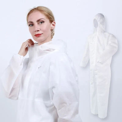 Waterproof Disposable Infection Control Suits Safety Protective Non Woven Isolation Gown