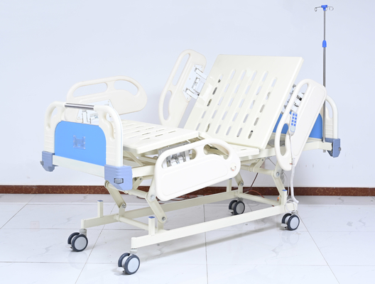Electric 3-Function Hospital Bed Height Adjustable 440-700mm ABS Headboard Footboard