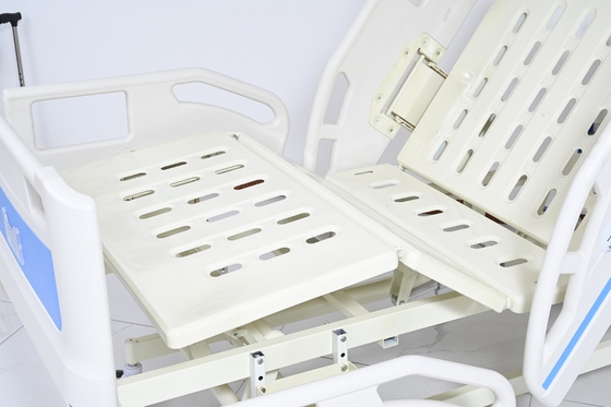 Backrest Adjustment Hospital Nursing Bed Height Adjustment ABS Lifting Guardrail