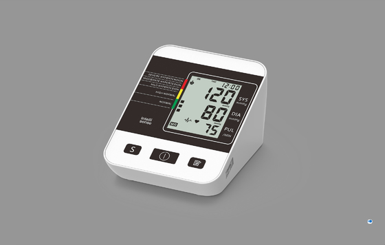 40 To 180 Bpm Upper Arm Electronic Blood Pressure Monitor LCD For Home Use