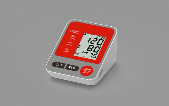 40 To 180 Bpm Upper Arm Electronic Blood Pressure Monitor LCD For Home Use