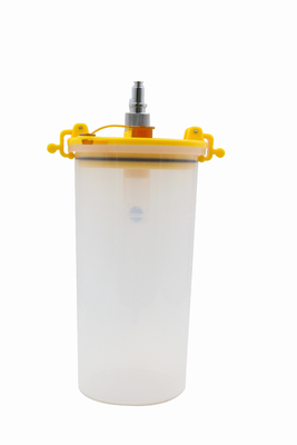 2l PP Portable Oxygen Regulator ABS Vacuum Suction Jar