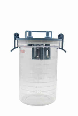 2l PP Portable Oxygen Regulator ABS Vacuum Suction Jar