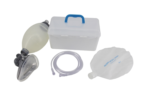 PVC SEBS Self Inflating Manual Resuscitator , 60 Cmh2o Silicone Manual Resuscitator