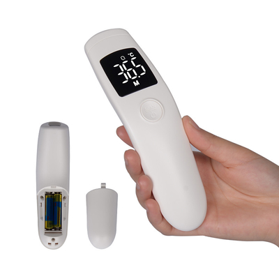 Infrared LCD Forehead Non Contact Thermometer , ABS No Touch Infrared Forehead Thermometer