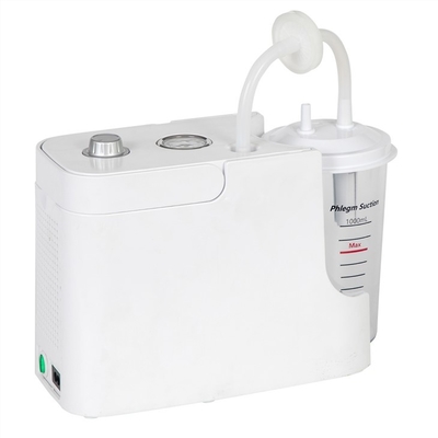 1000ml Medical Suction Apparatus 220v 18 Lpm Portable Phlegm Suction Unit