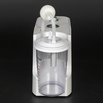 1000ml Medical Suction Apparatus 220v 18 Lpm Portable Phlegm Suction Unit