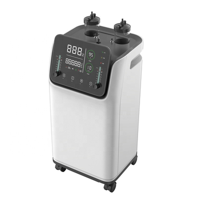 93% Portable Double Flow Oxygen Concentrator , 50hz Continuous Flow Oxygen Concentrator