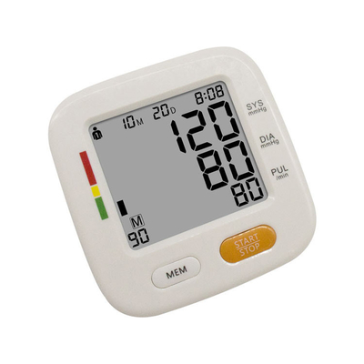Electronic LCD Upper Arm Blood Pressure Cuff 40 Bpm Machine Digital