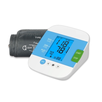 Non Backlight Household Blood Pressure Monitor Electronic 180 Bpm Cuff Machine