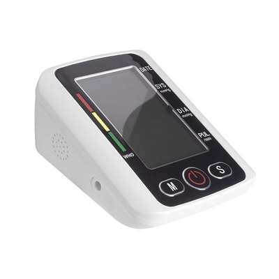 ABS Plastic Automatic Arm Blood Pressure Monitor , 40bpm Upper Arm Bp Monitor