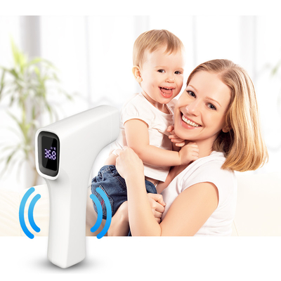 Forehead Household Digital Thermometer ABS 5cm Non Contact Temperature Sensors
