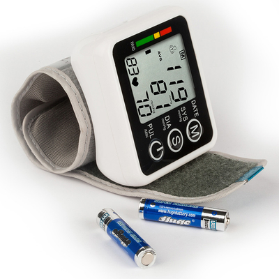 ABS Household Blood Pressure Monitor Wrist 40 Bpm Automatic Bp Apparatus