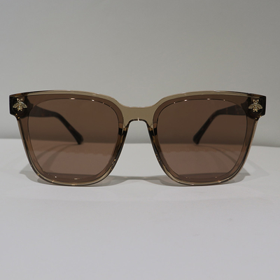 Classic Brown Anti Glare Sunglasses Translucent Anti Reflective Coating