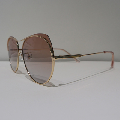 60x15mm Anti Reflective Sunglasses , Gradient Polarized Anti Glare Sunglasses
