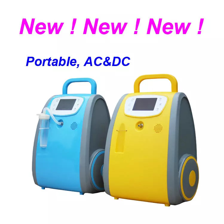 5l Travel Oxygen Concentrator Backpack Blue Portable For Home And Travel