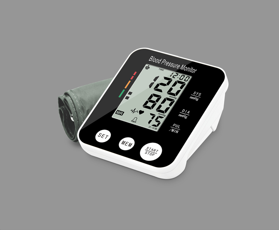 3.5 Inches 180 Bpm Home Blood Pressure Monitor Arm Type Bp Counting Machine