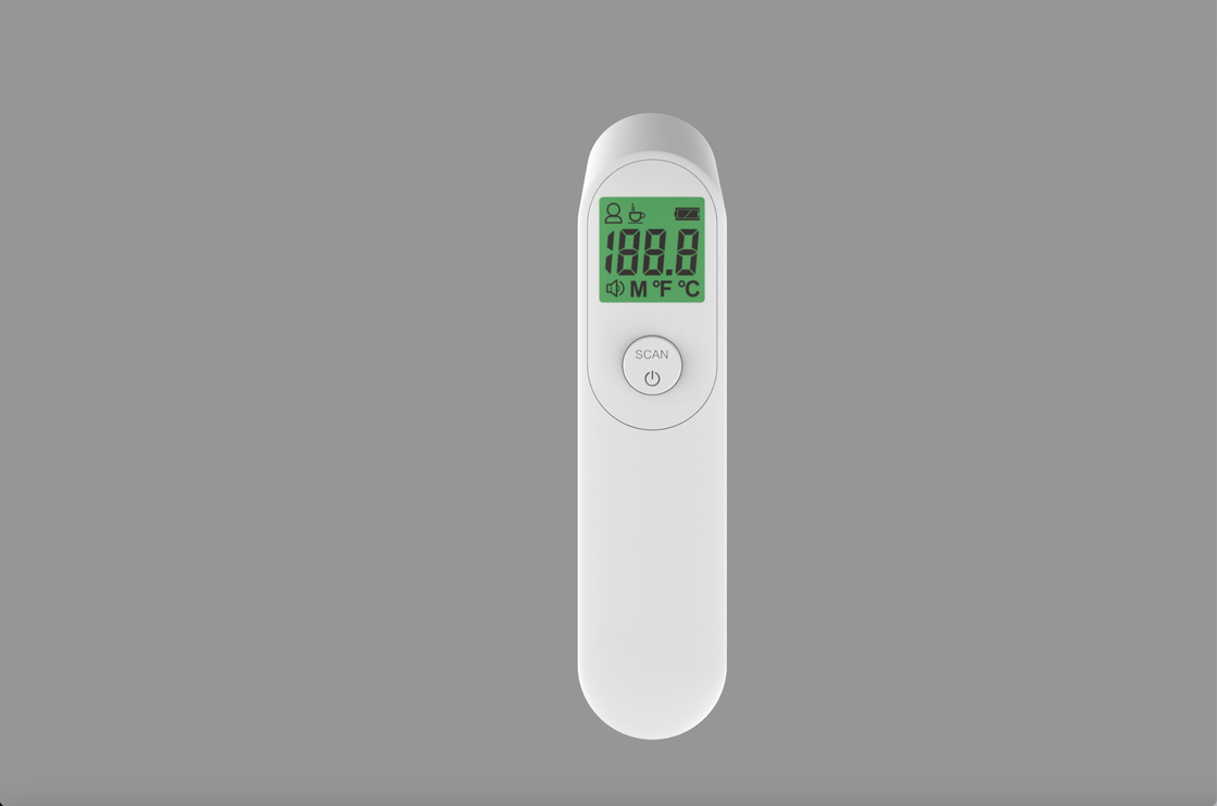 Forehead LED Infrared No Contact Thermometer , LCD Medical Infrared Forehead Thermometer