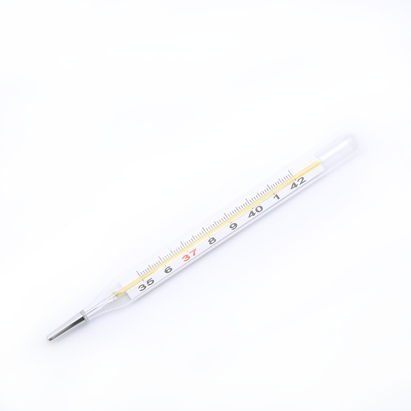 Axillary Household Digital Thermometer 42c , 32c Medical Mercury Glass Thermometer