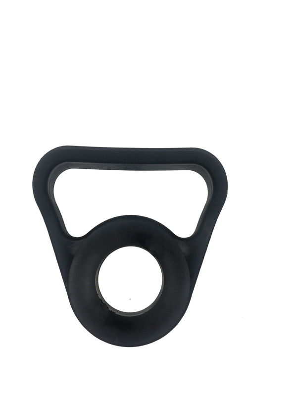 Black Plastic Gas Cylinder Handle , 50psi Plastic Valve Handle