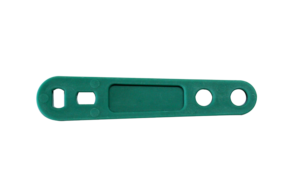Plastic Green Oxygen Regulator Wrench , Nylon Oxygen Tank Wrench