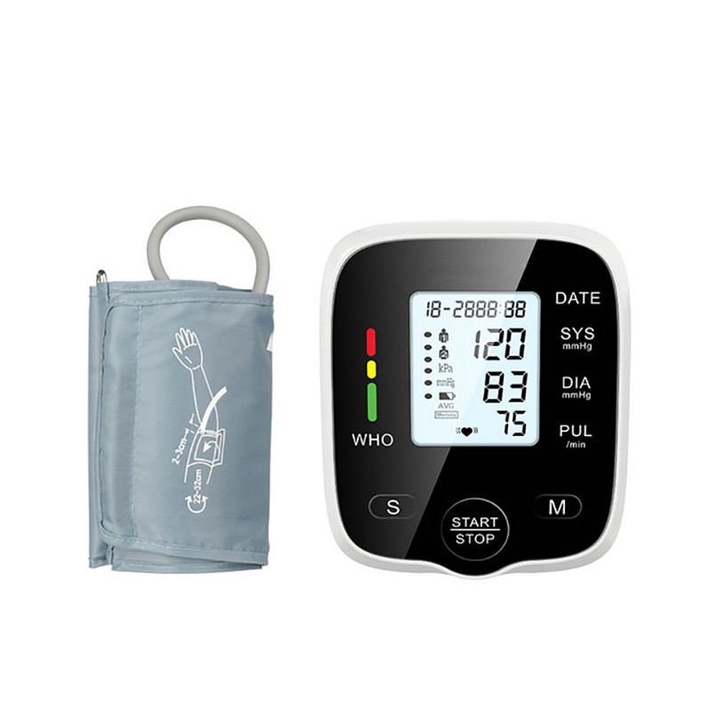 Cuff Household Blood Pressure Monitor 290 Mmhg LCD Blood Measure Machine