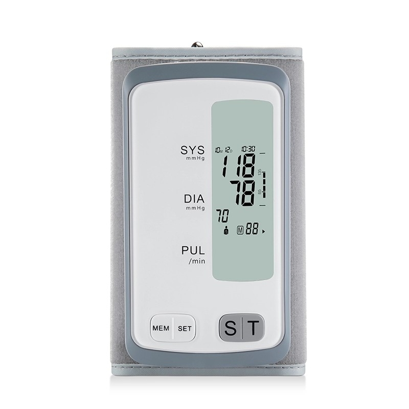 40 To 180 Bpm Blood Pressure Cuff On Forearm ABS Accurate Bp Monitor