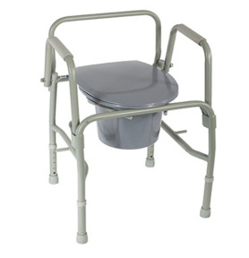 Portable Pregnant Hospital Toilet Chair Disabled Bedside Portable Commode