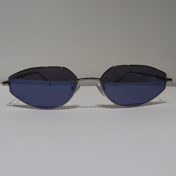 Polygon 146mm Dark Blue Polarized Sunglasses PC AR Coating