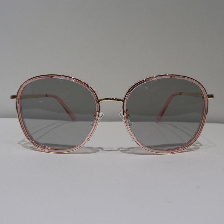 147mm Anti Reflective Sunglasses Acetate , Metal Polarized Butterfly Sunglasses